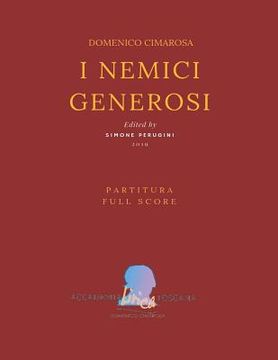 portada Cimarosa: I Nemici Generosi: (Partitura - Full Score) (in Italian)