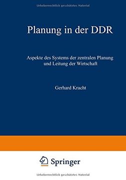 portada Planung in der DDR: Aspekte des Systems der zentralen Planung und Leitung der Wirtschaft (German Edition)