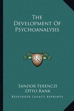 portada the development of psychoanalysis (en Inglés)