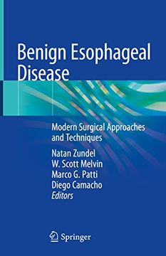 portada Benign Esophageal Disease: Modern Surgical Approaches and Techniques (en Inglés)