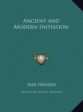portada ancient and modern initiation