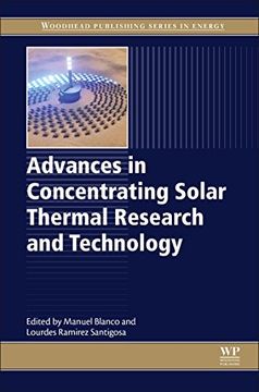 portada Advances in Concentrating Solar Thermal Research and Technology (Woodhead Publishing Series in Energy) (en Inglés)