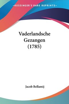 portada Vaderlandsche Gezangen (1785)