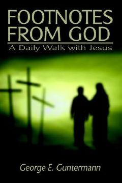 portada footnotes from god: a daily walk with jesus