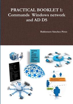 portada Practical Booklet 1: Commands Windows network and AD DS (en Inglés)