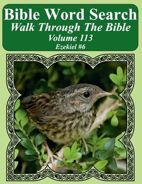 portada Bible Word Search Walk Through The Bible Volume 113: Ezekiel #6 Extra Large Print (in English)