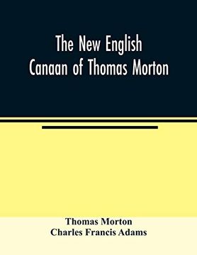 portada The new English Canaan of Thomas Morton (en Inglés)