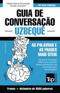 portada Guia de Conversação Português-Uzbeque e Vocabulário Temático 3000 Palavras (en Portugués)
