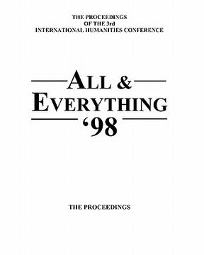 portada the proceedings of the 3rd international humanities conference (en Inglés)