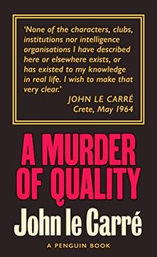 portada A Murder of Quality (The Smiley Collection) (en Inglés)