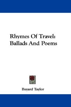 portada rhymes of travel: ballads and poems