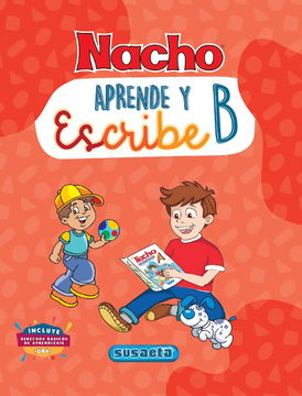 portada Nacho aprende y escribe B