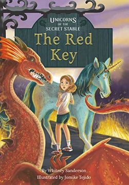 portada Unicorns of the Secret Stable: The red key Book 4) 