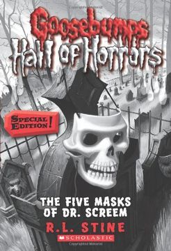 portada Goosebumps Hall of Horrors #3: The Five Masks of dr. Screem: Special Edition (en Inglés)