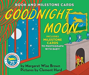 portada Goodnight Moon Board Book With Milestone Cards: Book and Milestone Cards (en Inglés)