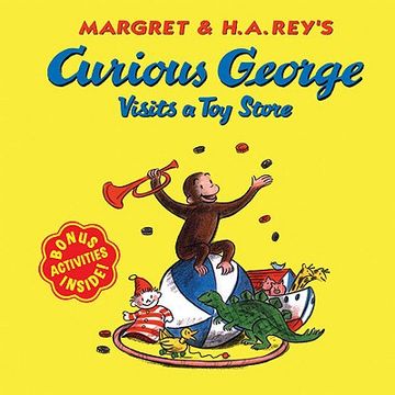 portada margret & h.a. rey's curious george visits a toy store (en Inglés)