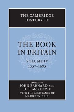 portada The Cambridge History of the Book in Britain: Volume 4, 1557-1695