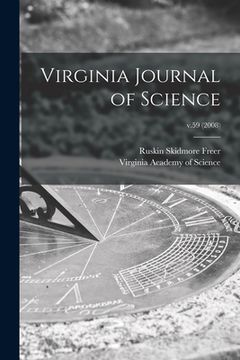 portada Virginia Journal of Science; v.59 (2008) (en Inglés)