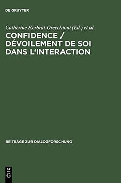 portada Confidence (en Francés)