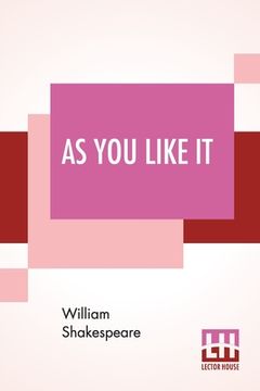 portada As You Like It (en Inglés)