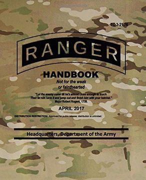 portada Tc 3-21. 76 Ranger Handbook: April 2017 (en Inglés)