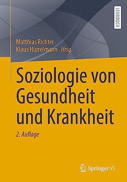 portada Soziologie von Gesundheit und Krankheit (German Edition) [Soft Cover ] (en Alemán)