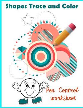 portada Shapes Trace and color Pen control (en Inglés)