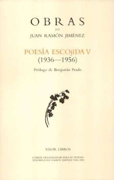 portada Poesia escogida V (Obras Juan Ramon Jimenez)