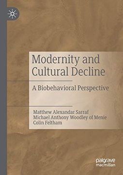 portada Modernity and Cultural Decline: A Biobehavioral Perspective (en Inglés)