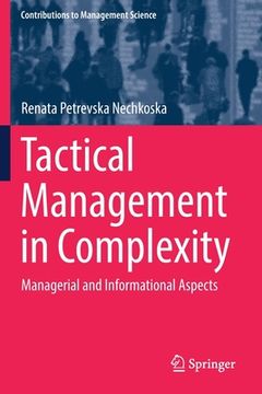 portada Tactical Management in Complexity: Managerial and Informational Aspects (en Inglés)