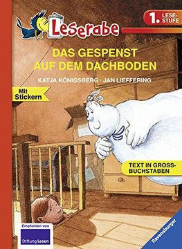 portada DAS GESPENST AUF DEM DACHBODEN: 1. Lesestufe - Leseanfänger ab 1. Klasse (in German)