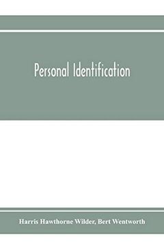 portada Personal Identification; Methods for the Identification of Individuals, Living or Dead 
