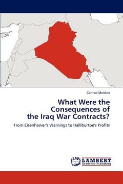 portada what were the consequences of the iraq war contracts? (en Inglés)
