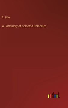 portada A Formulary of Selected Remedies 