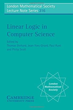 portada Linear Logic in Computer Science Paperback (London Mathematical Society Lecture Note Series) (en Inglés)