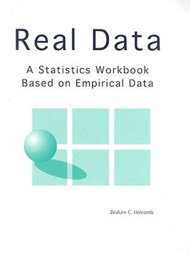 portada real data: a statistics workbook based on empirical data (en Inglés)