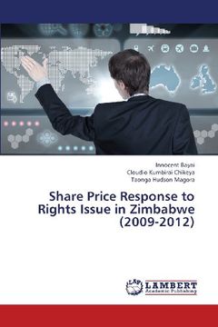 portada Share Price Response to Rights Issue in Zimbabwe (2009-2012)