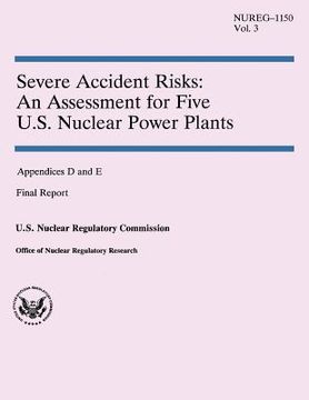 portada Severe Accident Risks: An Assessment for Five U.S. Nuclear Power Plants (en Inglés)