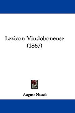 portada lexicon vindobonense (1867) (en Inglés)