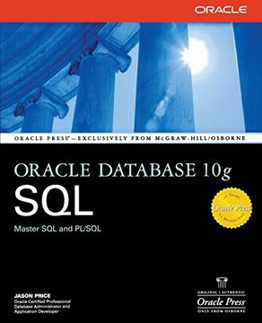 portada Oracle Database 10g sql (en Inglés)