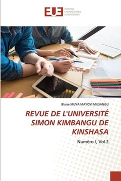 portada Revue de l'Université Simon Kimbangu de Kinshasa (en Francés)