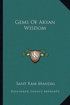 portada gems of aryan wisdom (en Inglés)