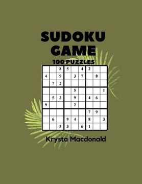 portada Sudoku Game 100 Puzzles: Sudoku Hard Puzzles Challenging Large Print