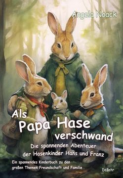 portada Als Papa Hase Verschwand - die Spannenden Abenteuer der Hasenkinder Hans und Franz - ein Spannendes Kinderbuch zu den Großen Themen Freundschaft und Familie (in German)