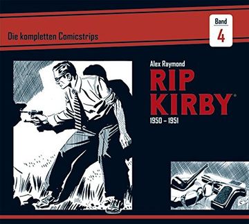 portada Rip Kirby: Die Kompletten Comicstrips / Band 4 1950 - 1951 (en Alemán)