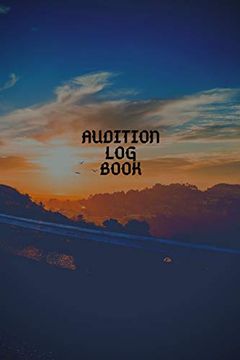 portada Audition log Book: Audition log 