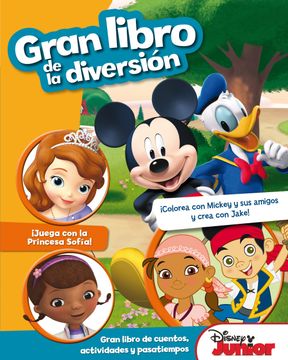portada Disney Junior. Gran Libro de la Diversión: Gran Libro de Cuentos, Actividades y Pasatiempos