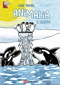 portada Animalia 2. Branco (Infantil e Xuvenil - Merlín - Cómics) (in Galician)