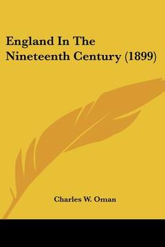 portada england in the nineteenth century (1899) (in English)