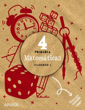 portada Matemáticas 4. Cuaderno 1. (in Spanish)